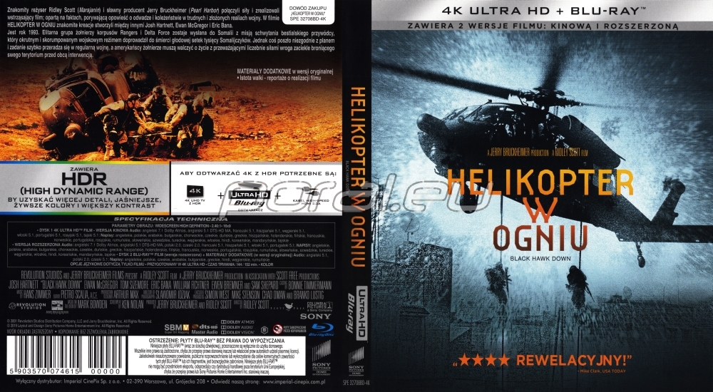 Polska okładka 4K Ultra HD
