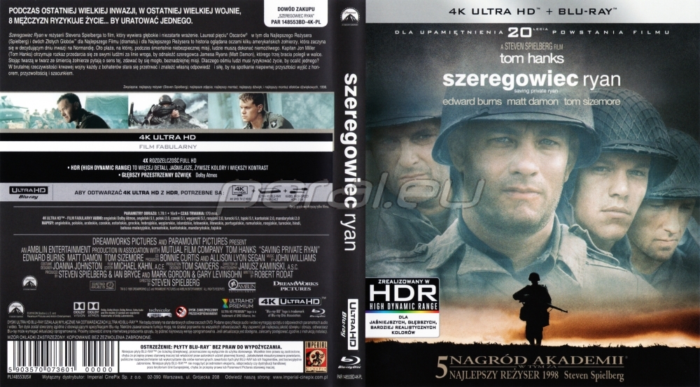 Polska okładka Imperial CinePix - 4K Ultra HD