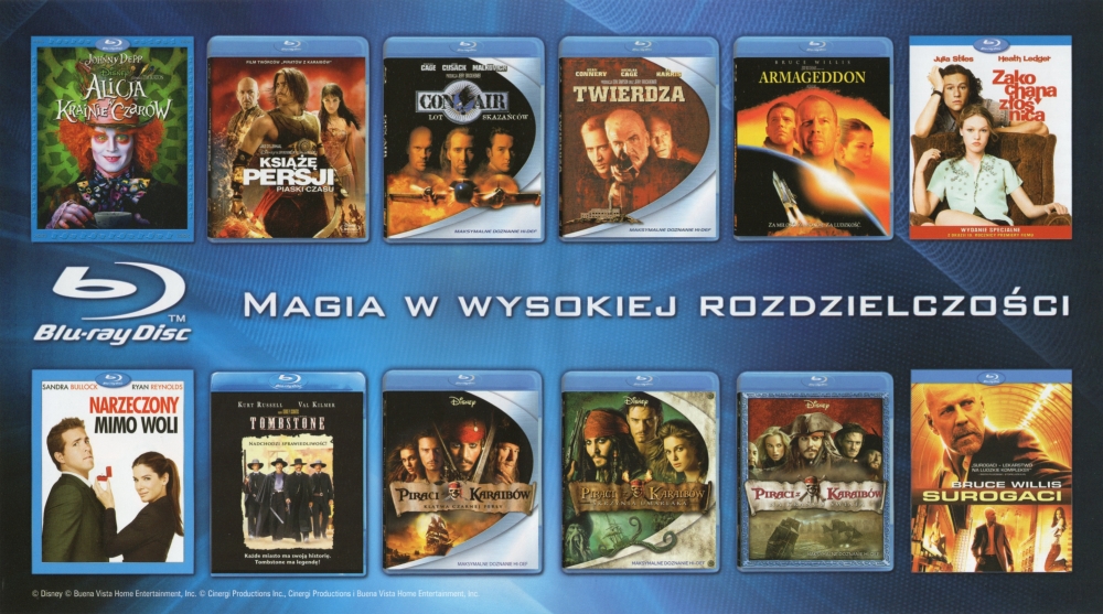 Okładka CD Projekt - Blu-ray