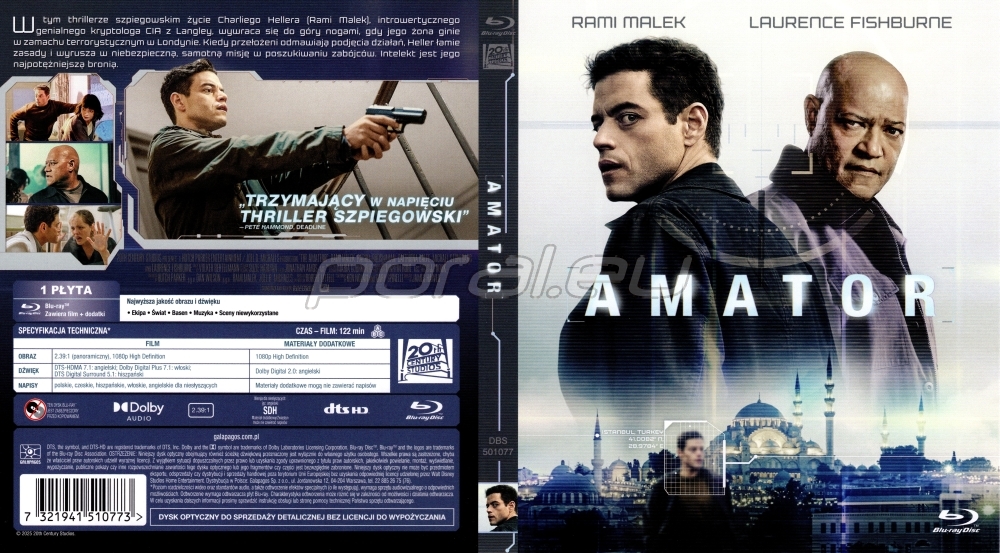 Polska okładka Blu-ray