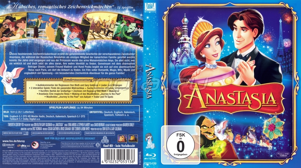 Niemiecka okładka Blu-ray