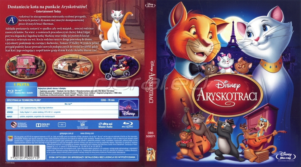 Polska okładka Galapagos - Blu-ray