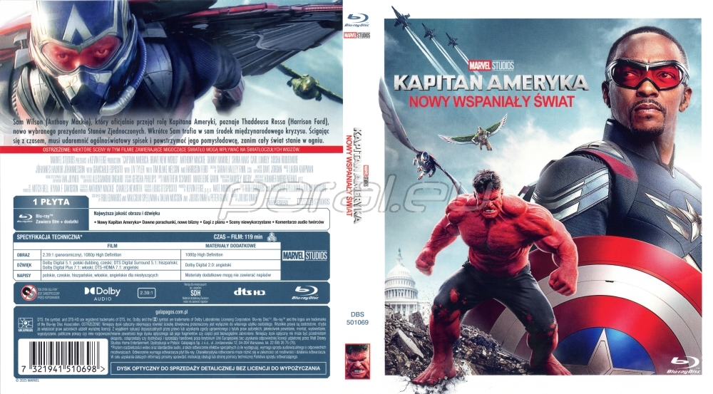 Polska okładka Blu-ray