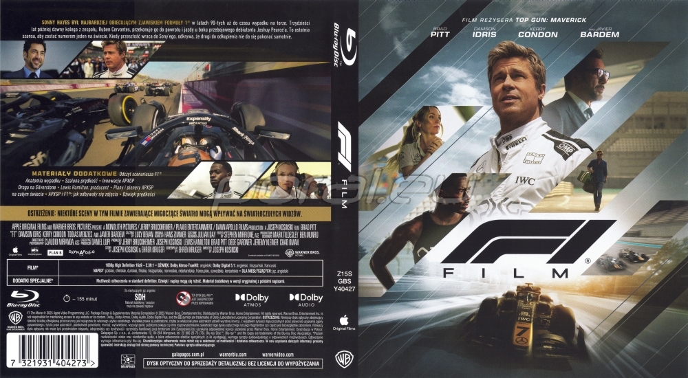 Polska okładka Blu-ray