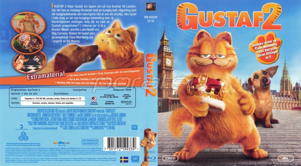 Szwedzka okładka Blu-ray