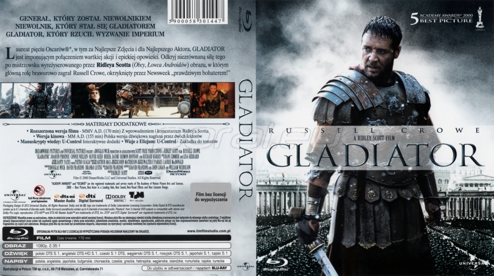 Polska okładka Tim Film Studio (Ver. 1) Blu-ray