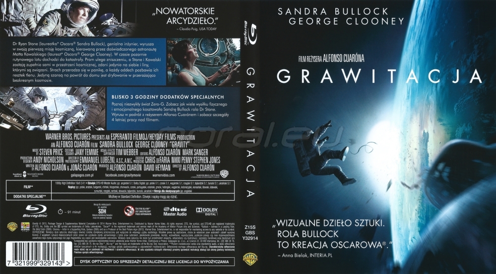 Polska okładka Blu-ray