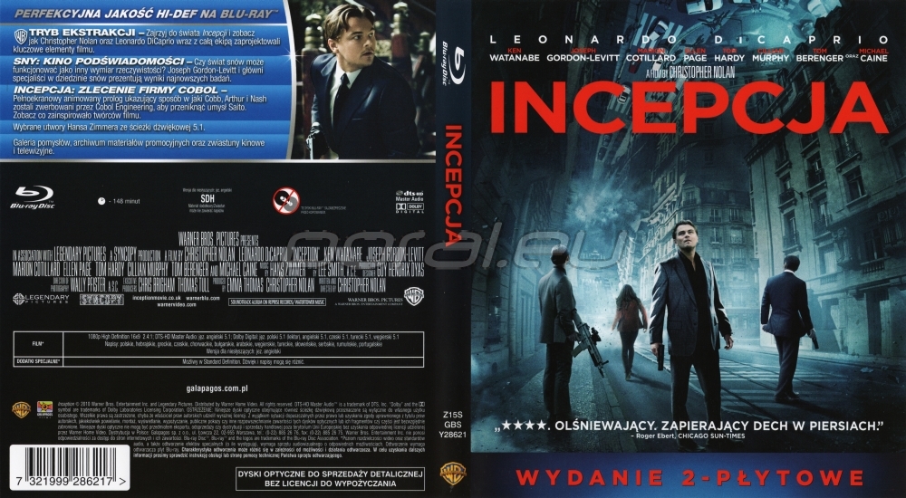Polska okładka Blu-ray