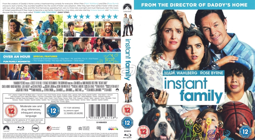 Angielska okładka Blu-ray
