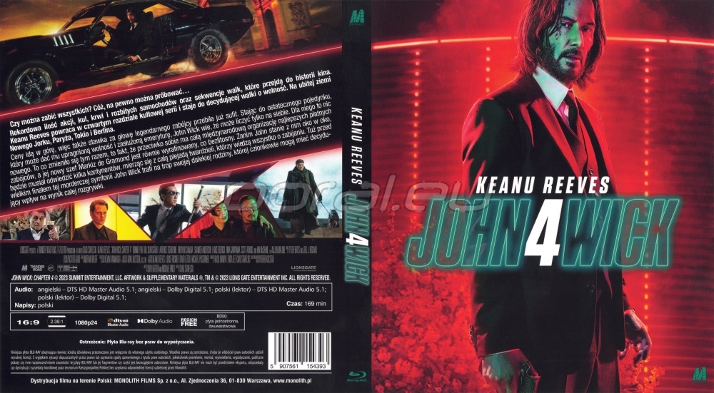 Polska okładka Blu-ray