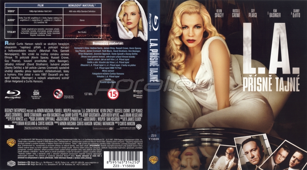 Czeska okładka Blu-ray