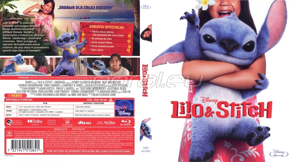 Polska okładka Blu-ray