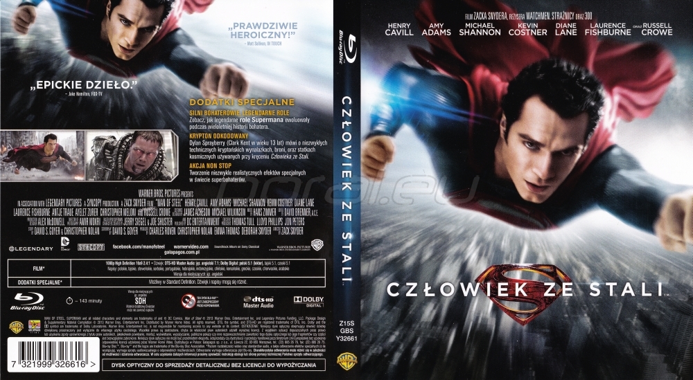 Polska okładka Kolekcja DC - Blu-ray