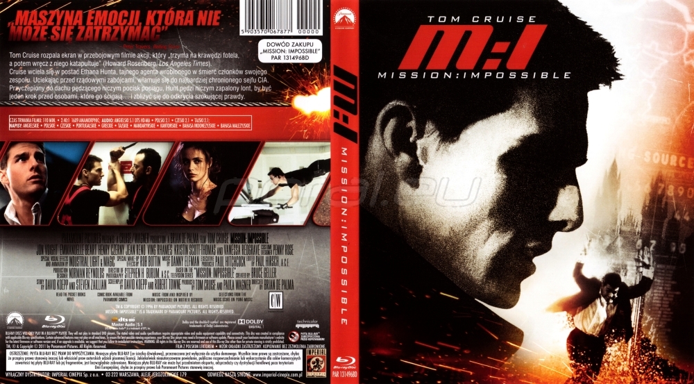 Polska okładka Imperial CinePix - Blu-ray