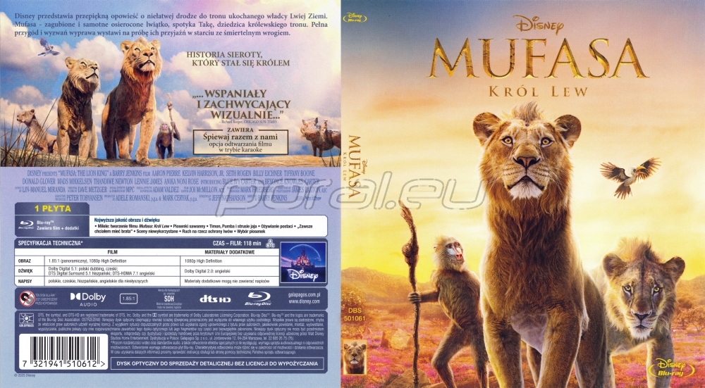 Polska okładka Blu-ray