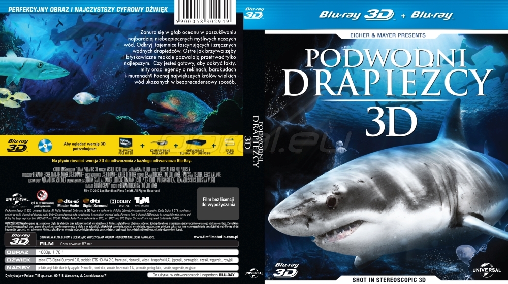 Polska okładka Blu-ray 3D