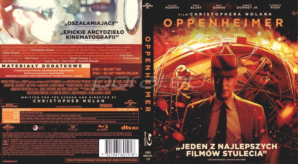 Polska okładka Blu-ray