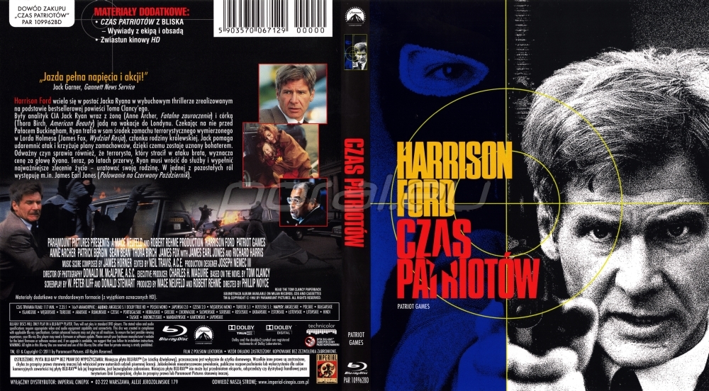 Polska okładka Blu-ray