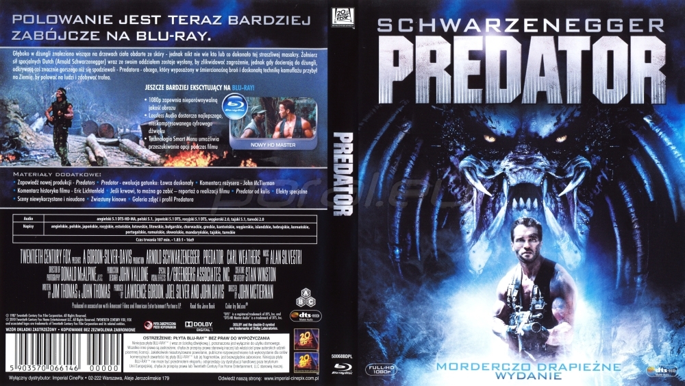 Polska okładka Blu-ray