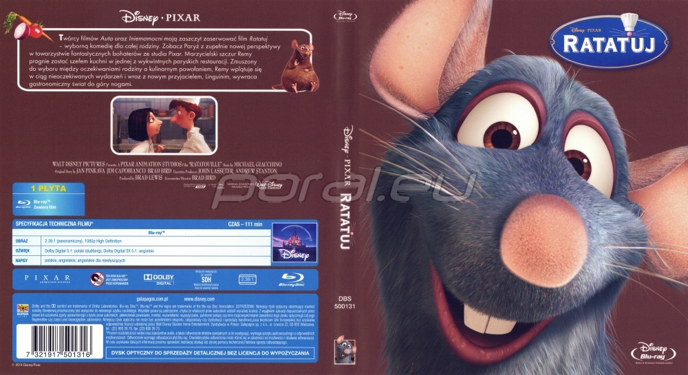 Polska okładka Galapagos - Blu-ray