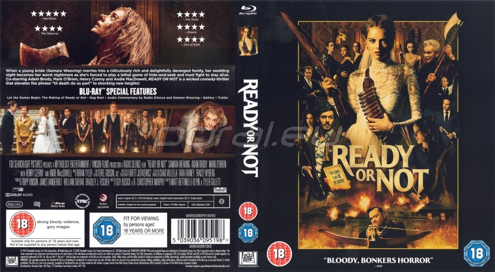Angielska okładka Blu-ray