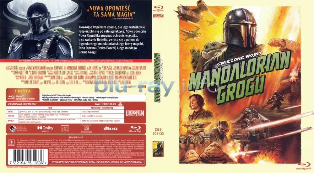 Polska okładka Blu-ray