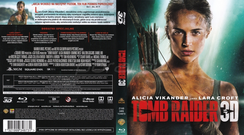 Polska okładka Blu-ray 3D