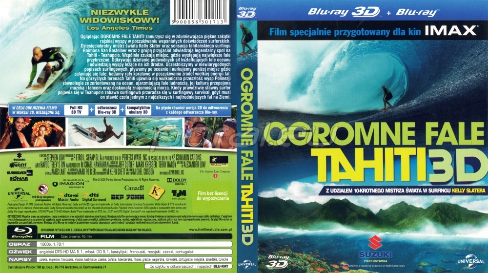 Polska okładka Blu-ray 3D
