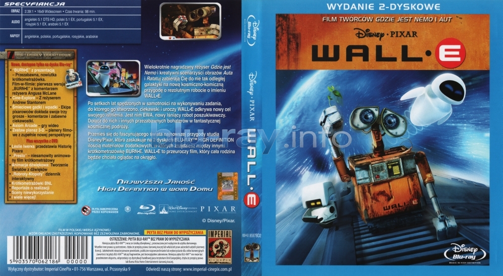 Polska okładka Imperial CinePix - Blu-ray