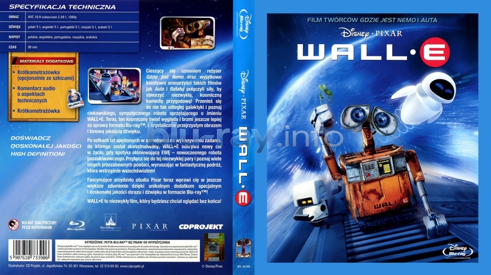 Polska okładka CD Projekt - Blu-ray