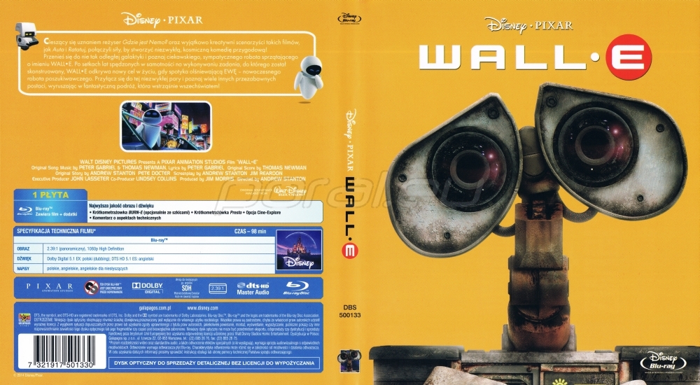 Polska okładka Galapagos - Blu-ray