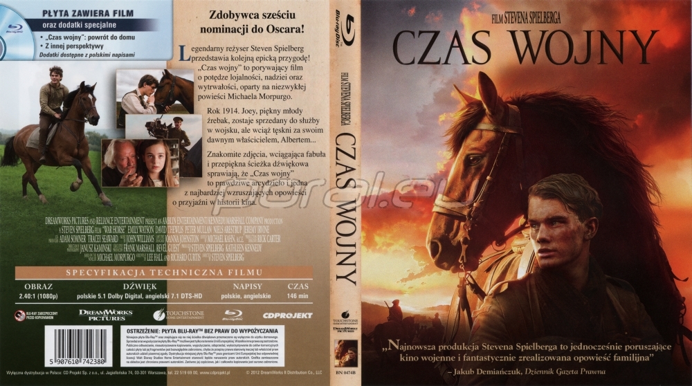 Polska okładka CD Projekt - Blu-ray