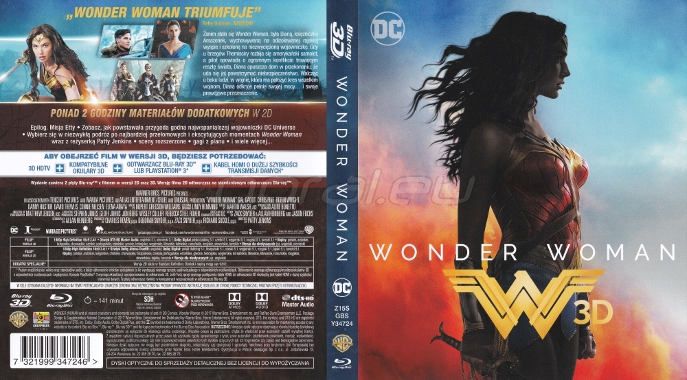 Polska okładka Blu-ray 3D