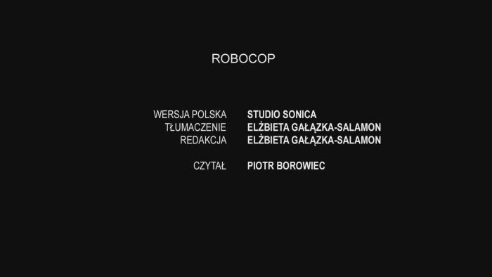 Lektor (VO)<br> RoboCop (2014)